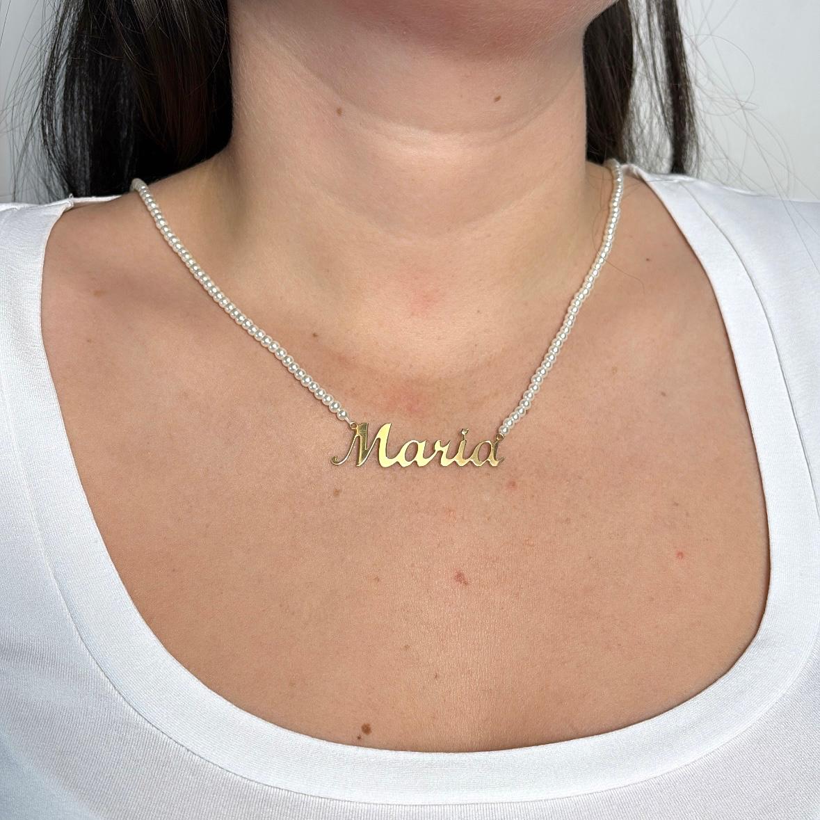 Collana di Perle con nome