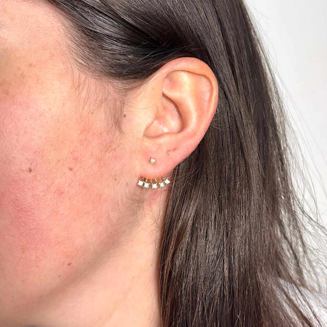 Osaka Ear Jacket Earrings