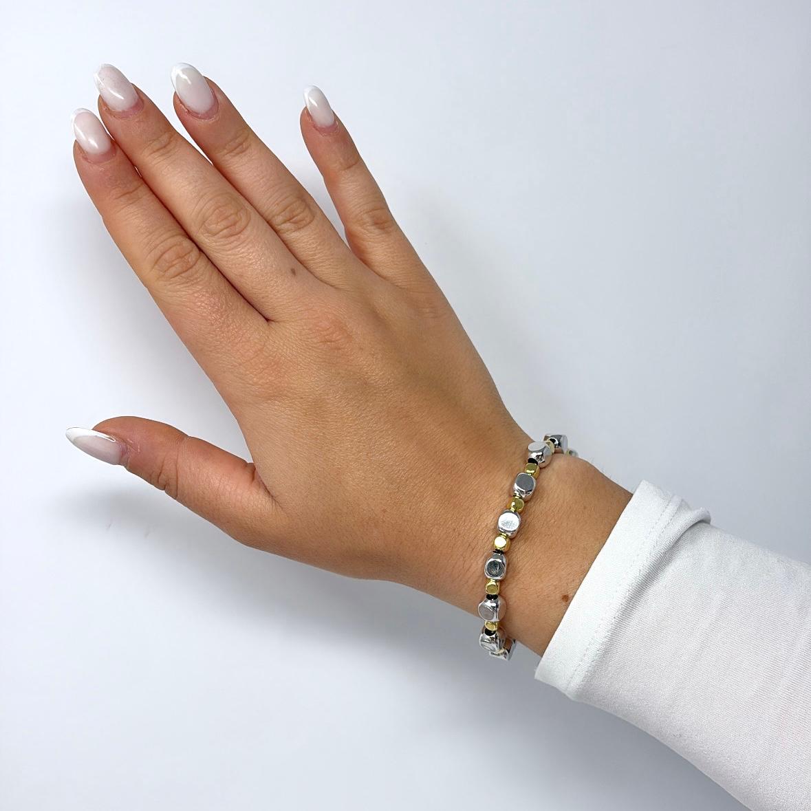 Bracciale Marrakech Bicolore Bold