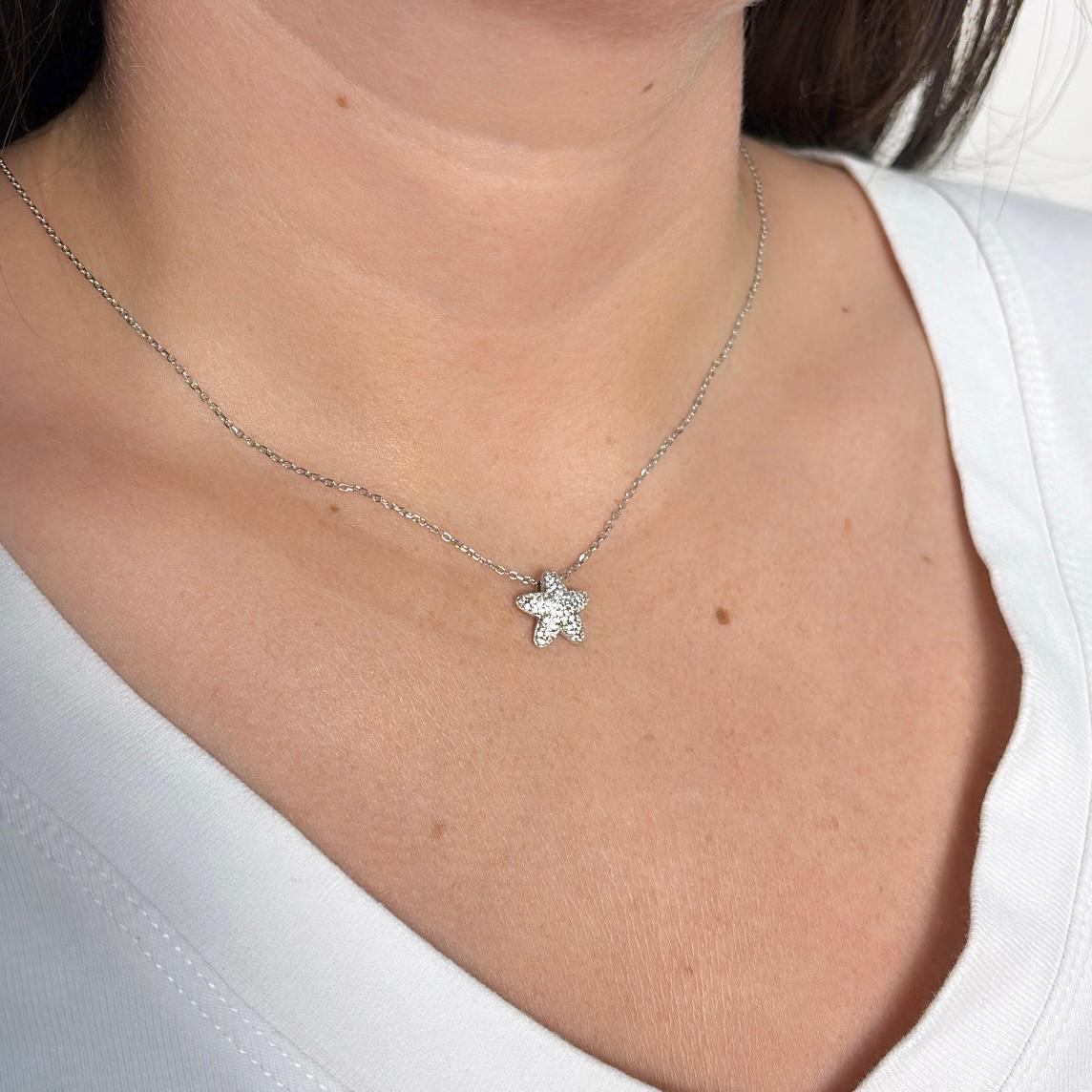 Collana Stella Marina Bombata