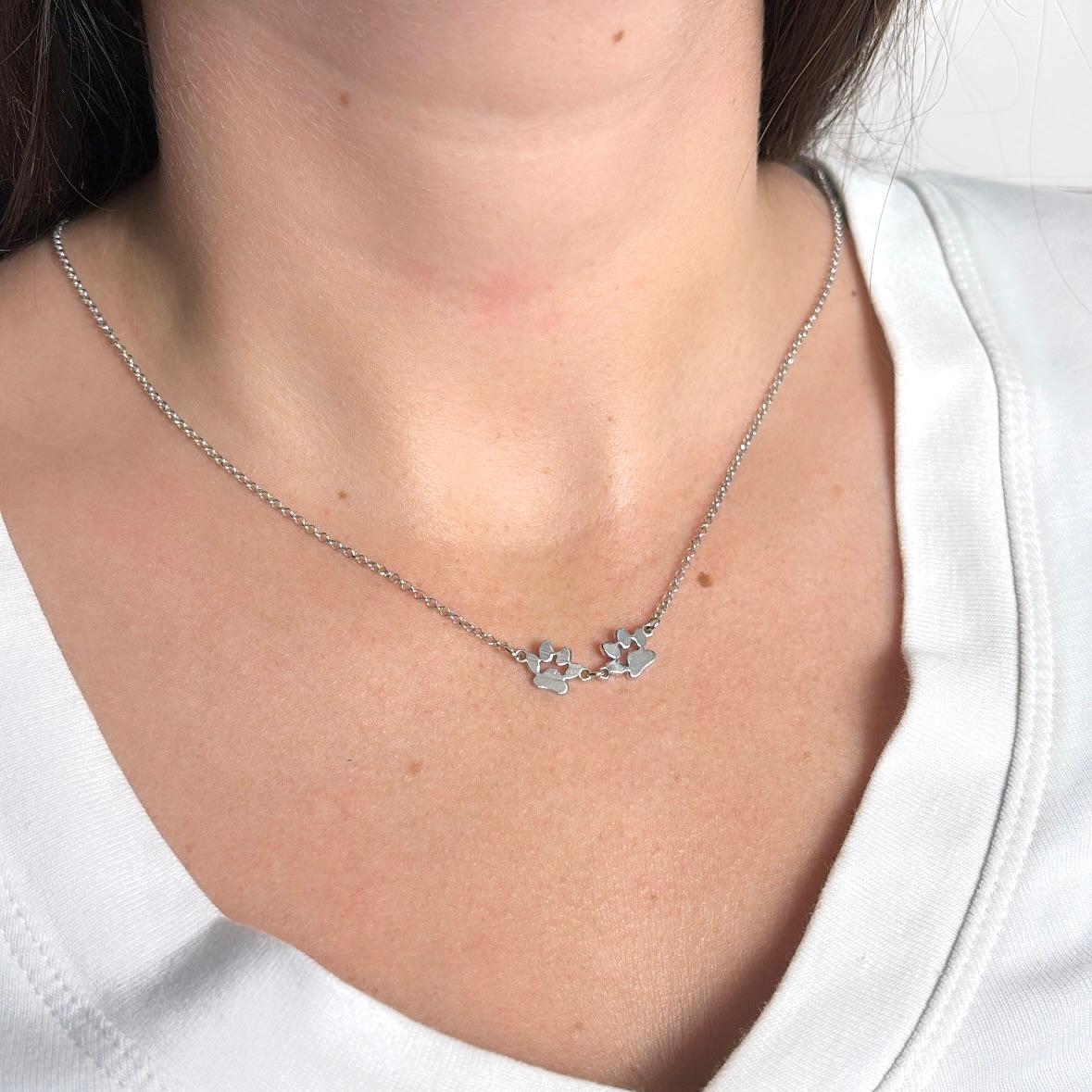 Collana Due Zampe