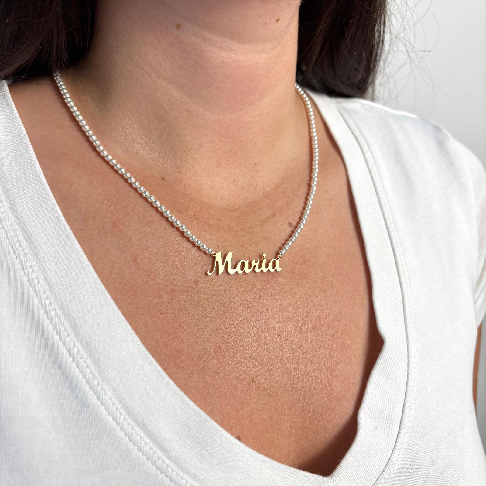 Collana di Perle con nome