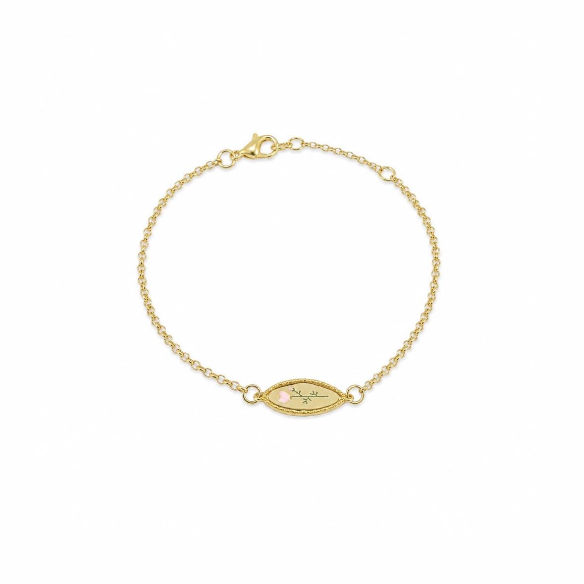 Brazalete Giverny Placa Diamantada