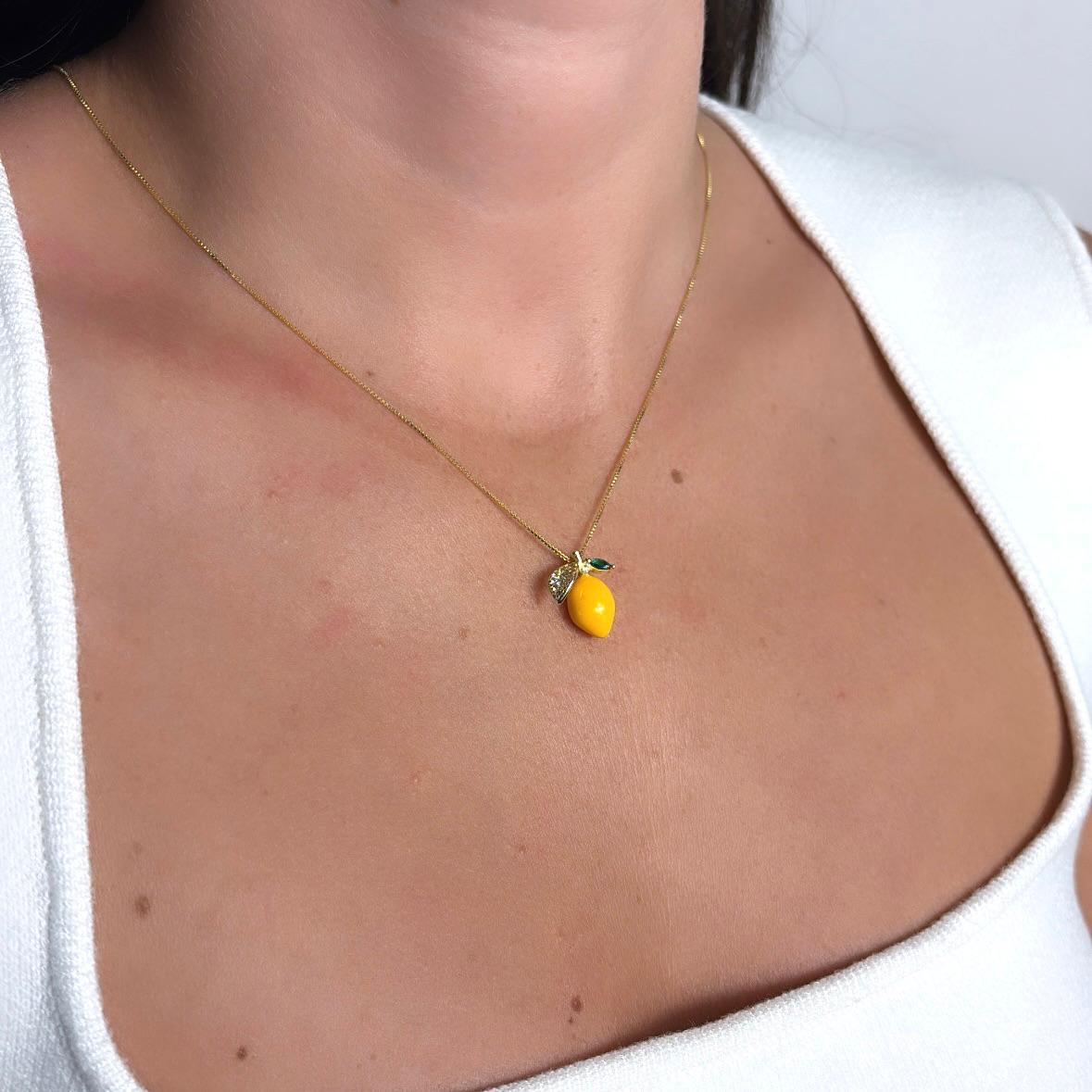 Collana Sorrento Limone