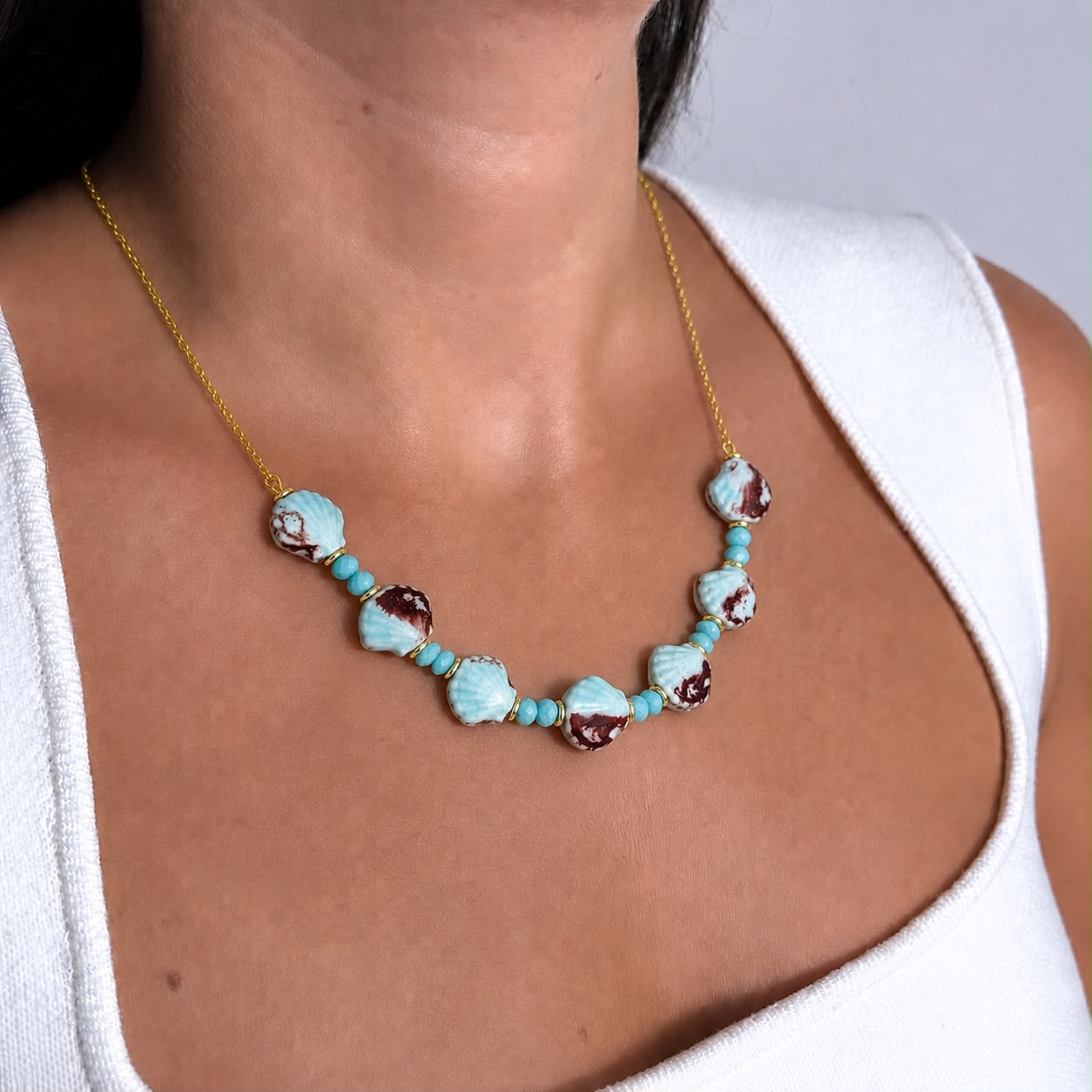 Collana Amarea Conchiglie