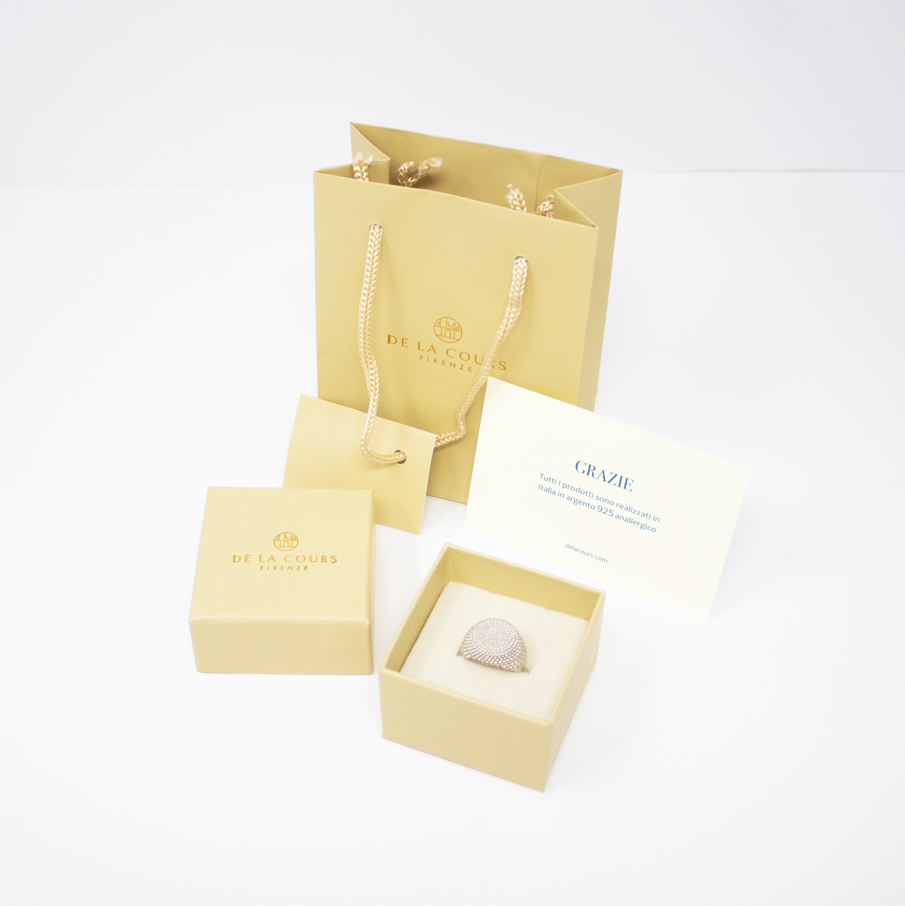 Anello Doha Palline da mignolo