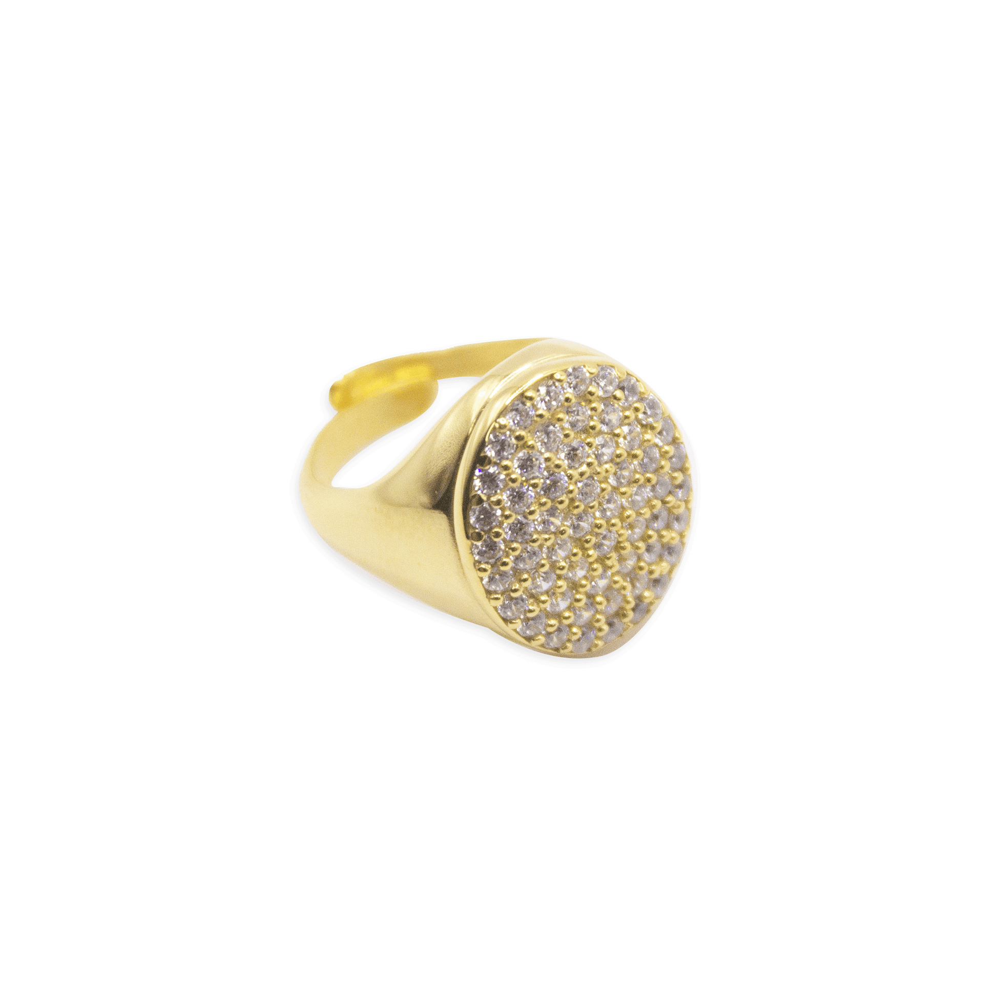 Madera Oval Pinky Ring