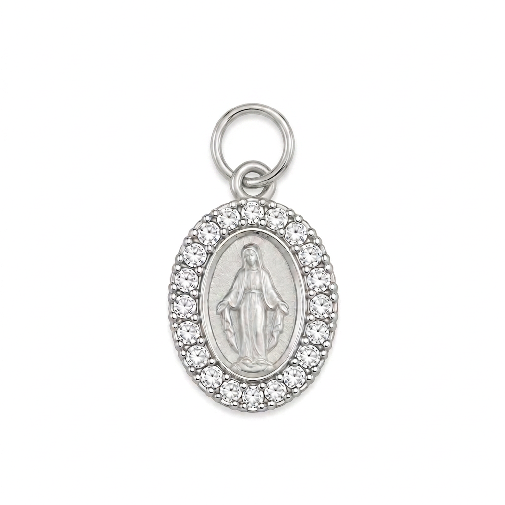 Argento fronte con cerchietto ridotto
