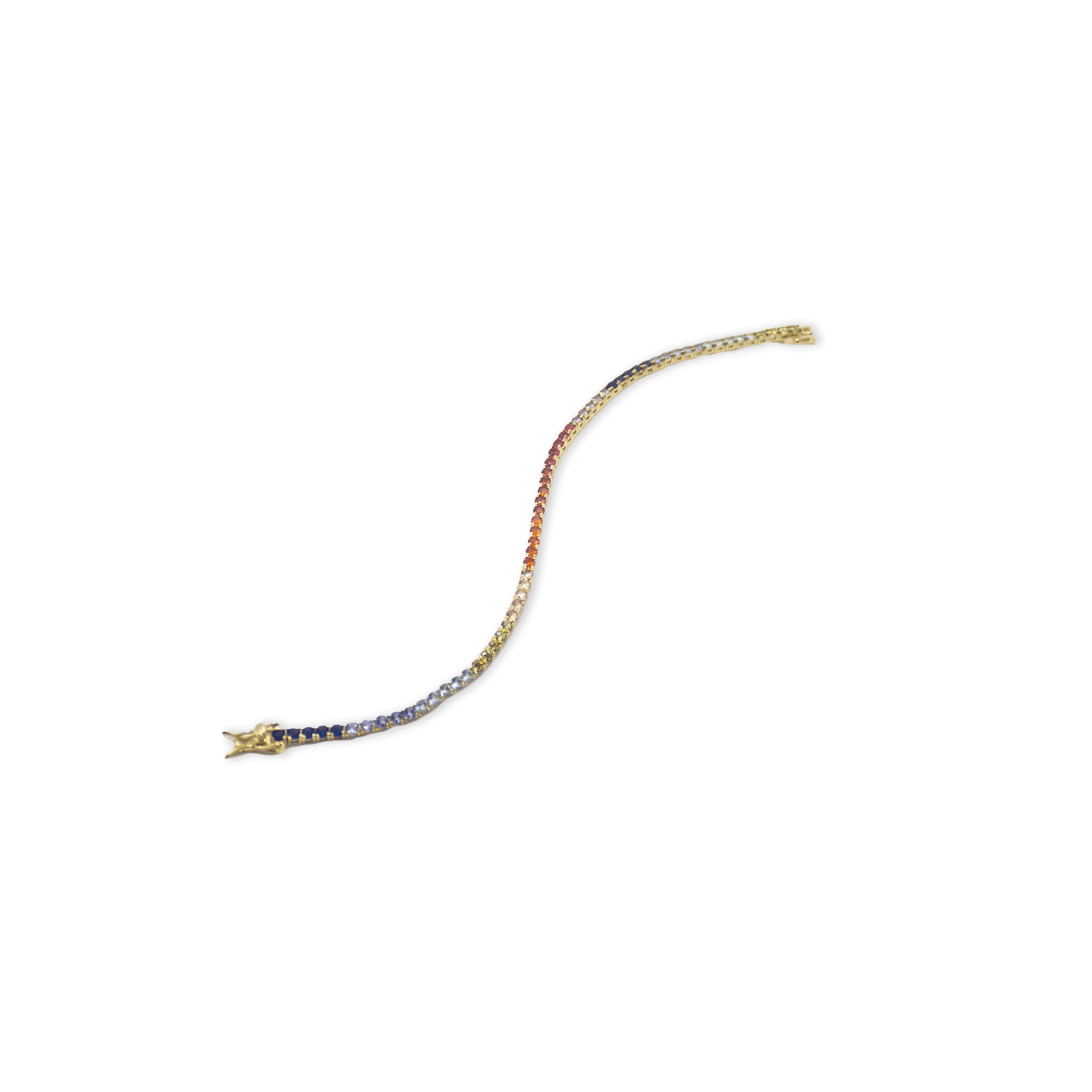 Sandy Multicolor Tennis Bracelet