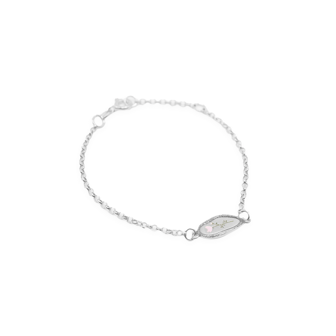 Bracciale Giverny Targa Diamantata