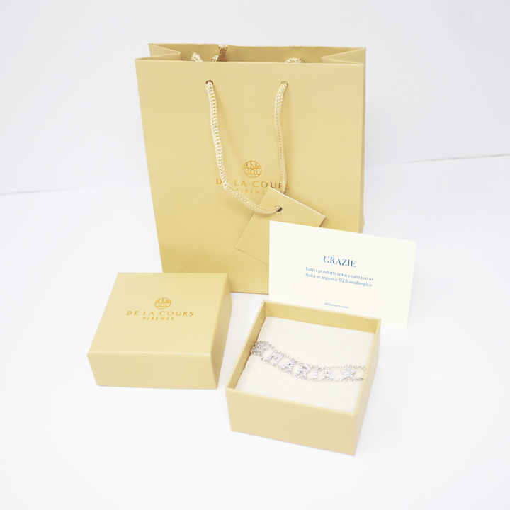 Bracciale Lettere preziose morbido