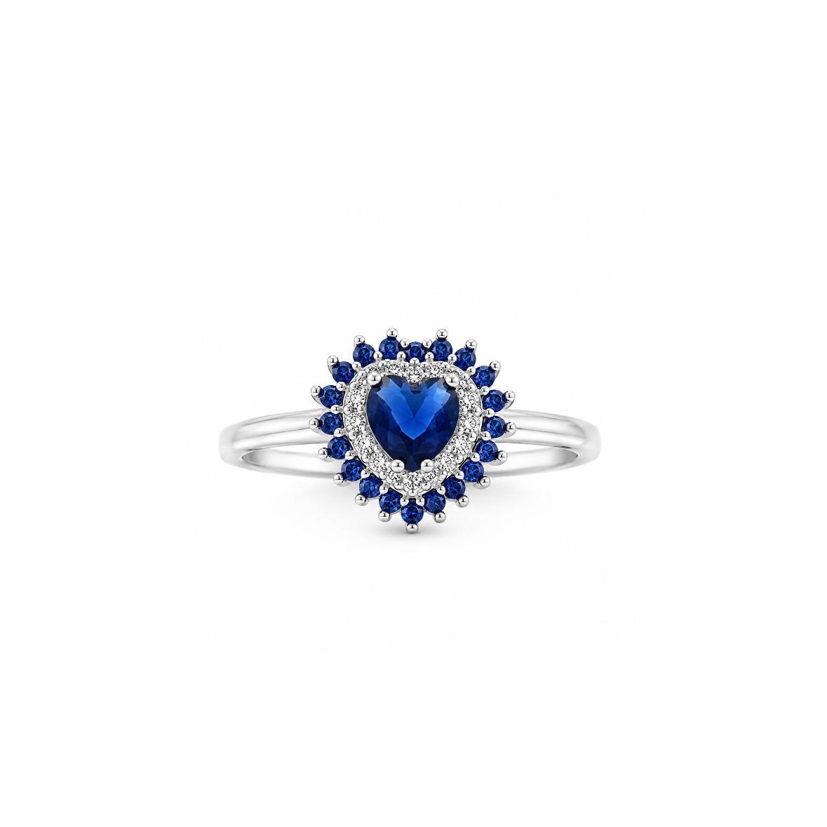 Anello Luxury Kate Cuore Bicolore