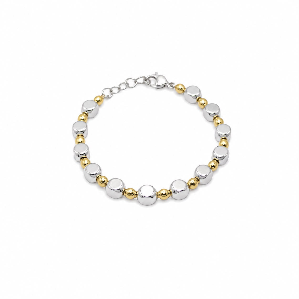 Marrakech Two-Tone Bold Bracelet