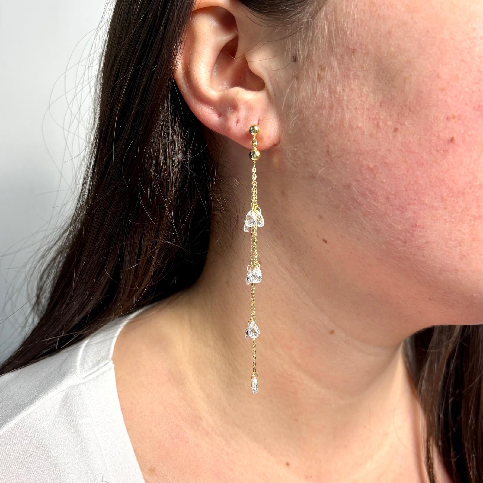 Sparkle Dangle Earrings