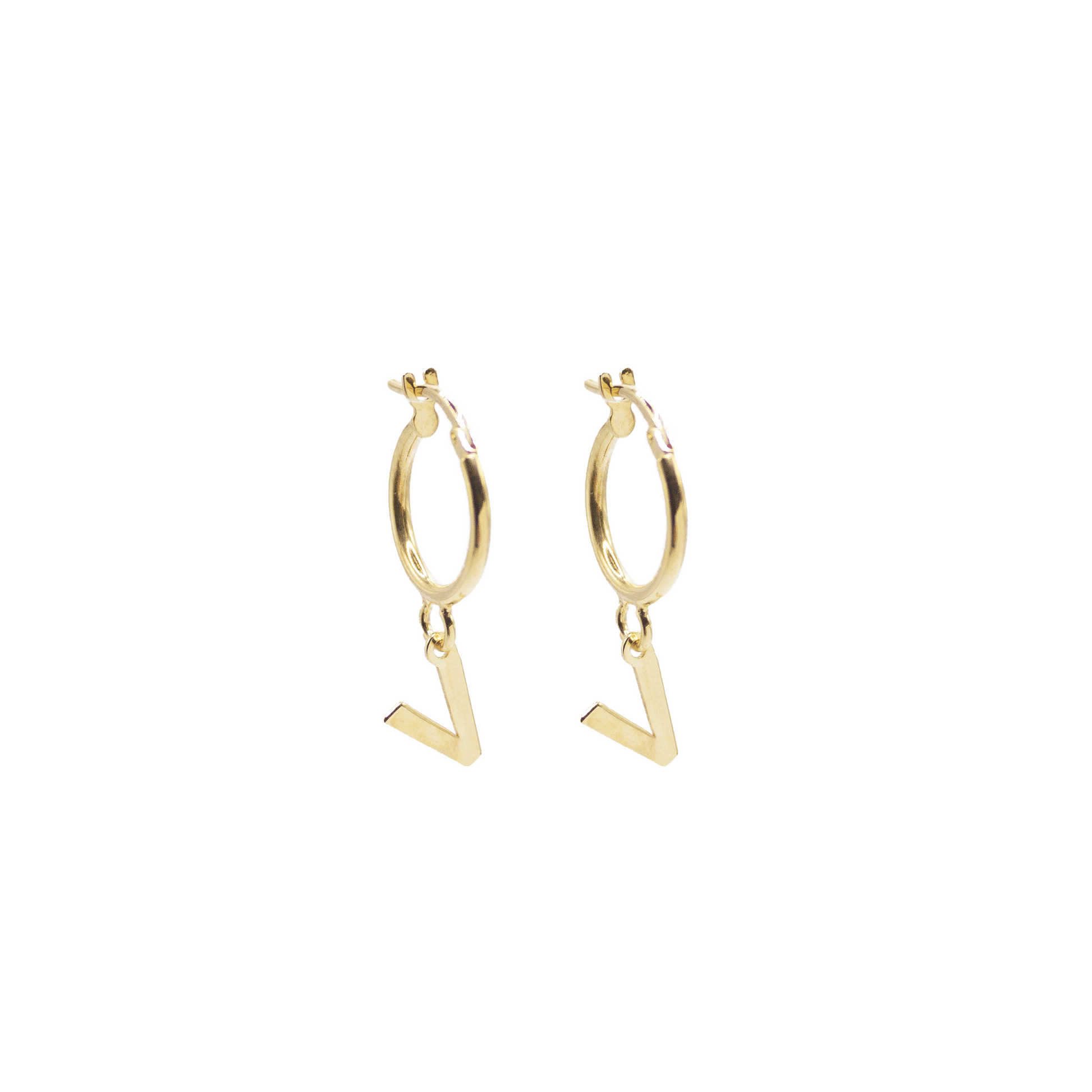 Letter Earrings