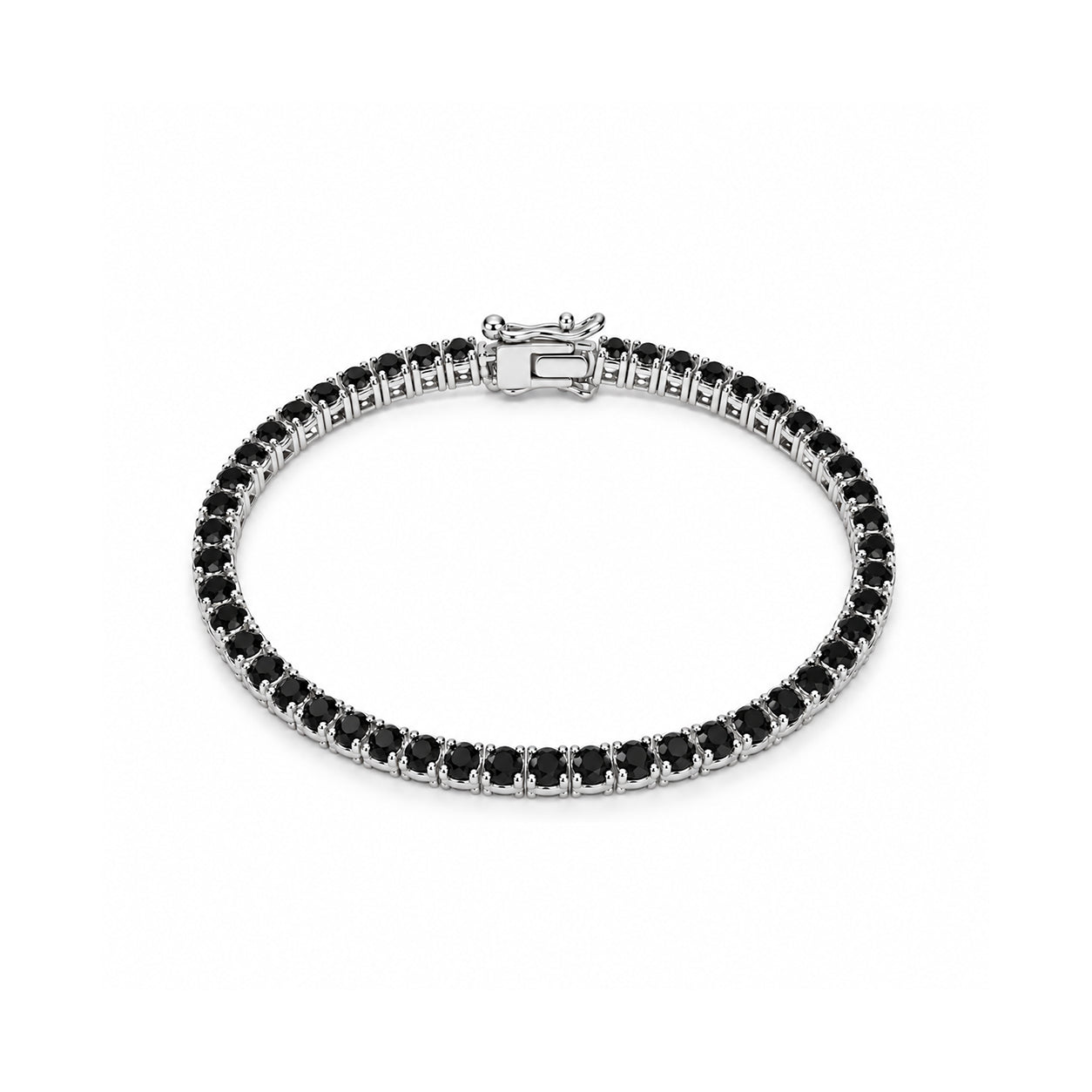 Sandy Tennis Bracelet Black