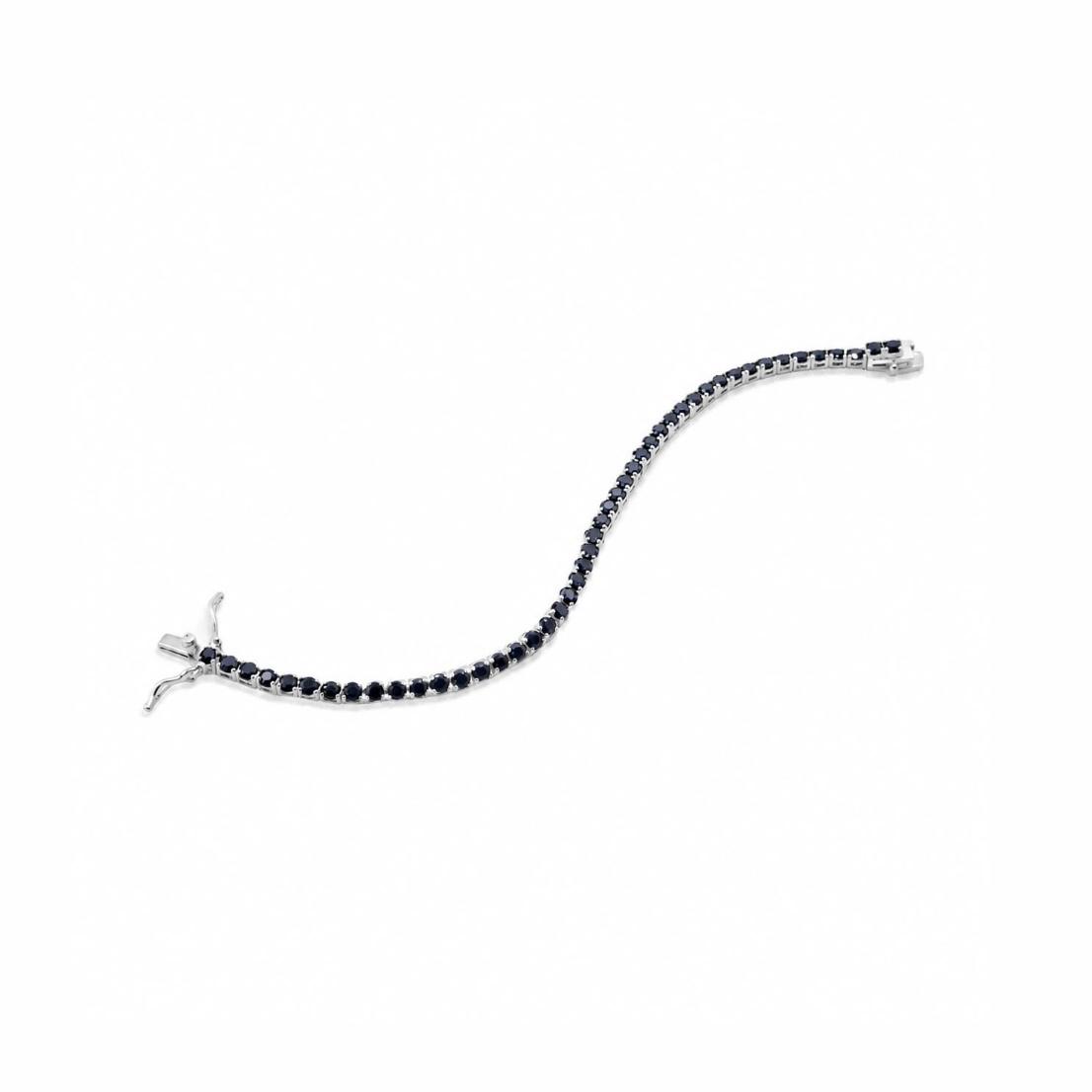 Sandy Tennis Bracelet Black