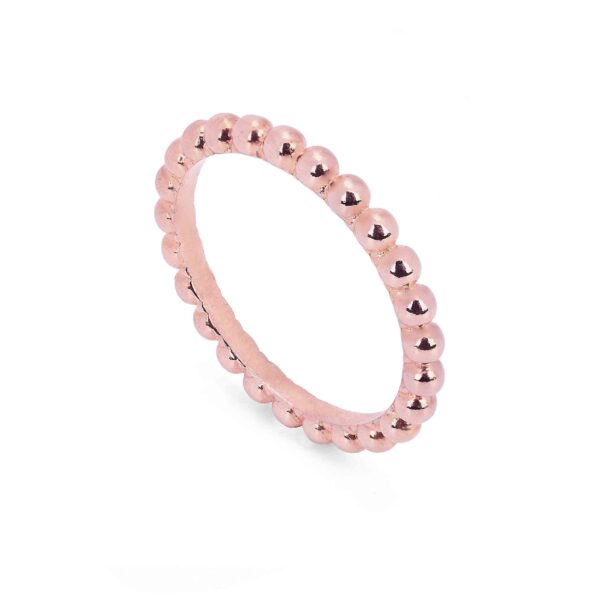 anello cairo rosa a palline